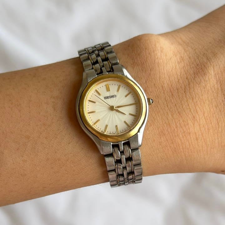 Seiko Duotone Round Watch