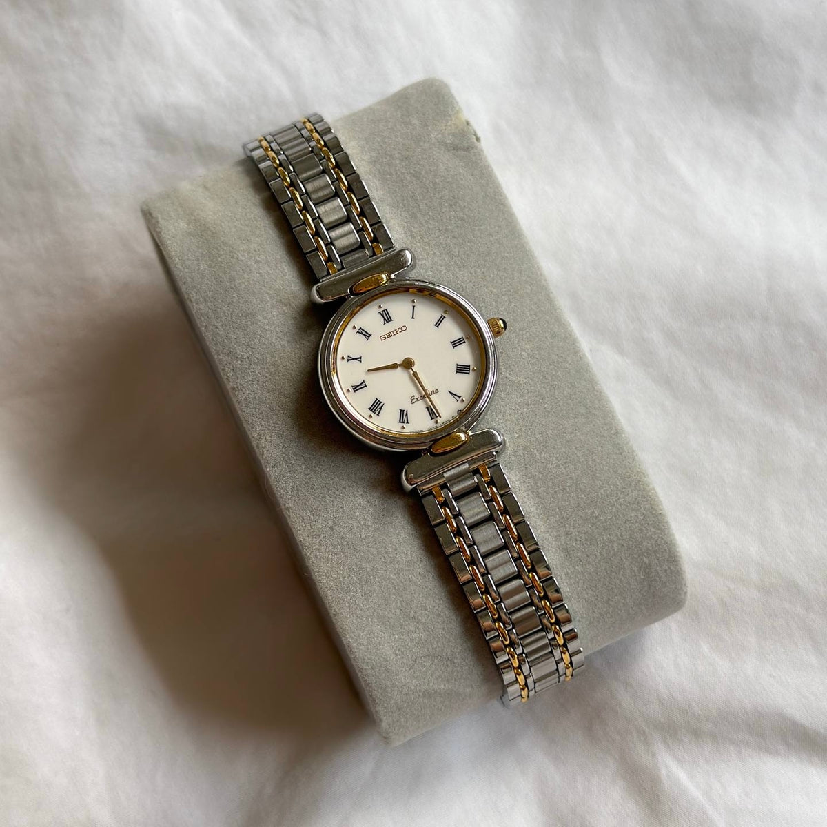 90s Seiko Duotone Exceline Watch