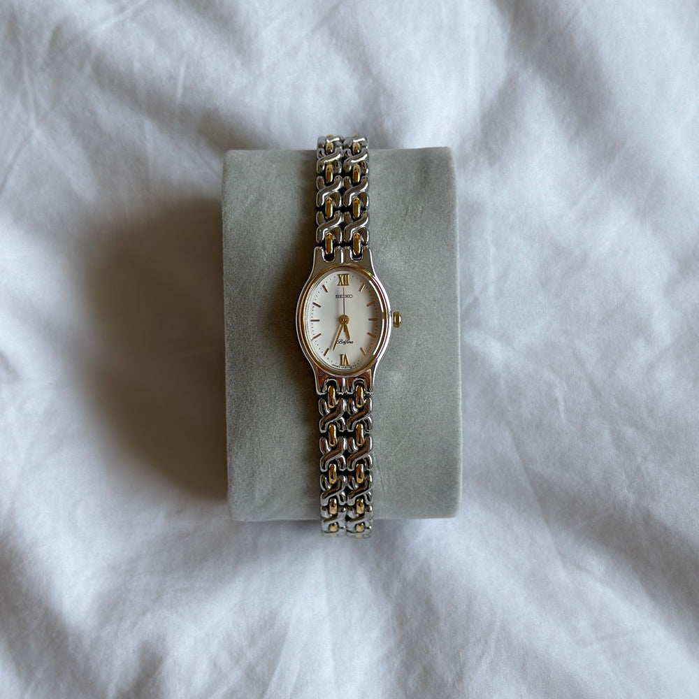 90s Seiko Oval Belfina Watch