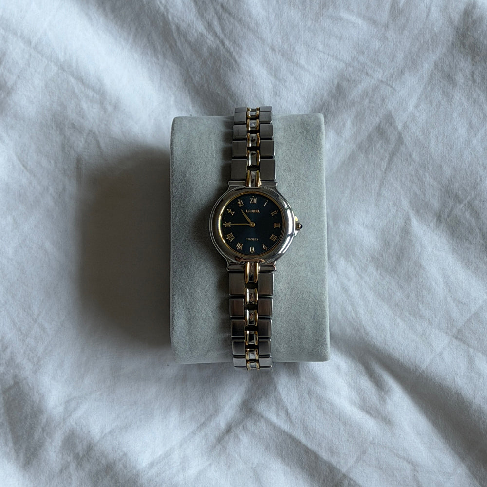 90s Seiko Laurel Duotone Round Watch