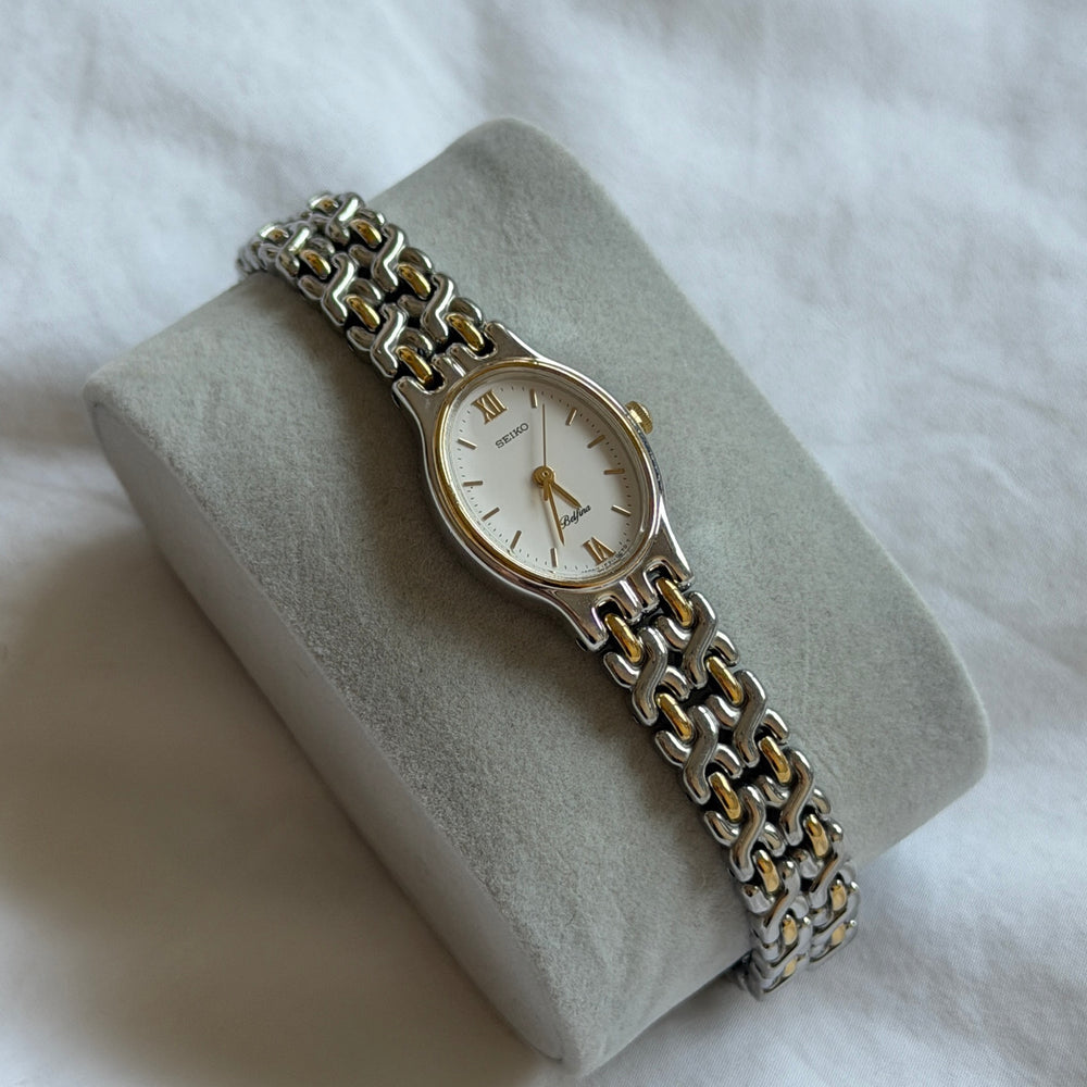 90s Seiko Oval Belfina Watch