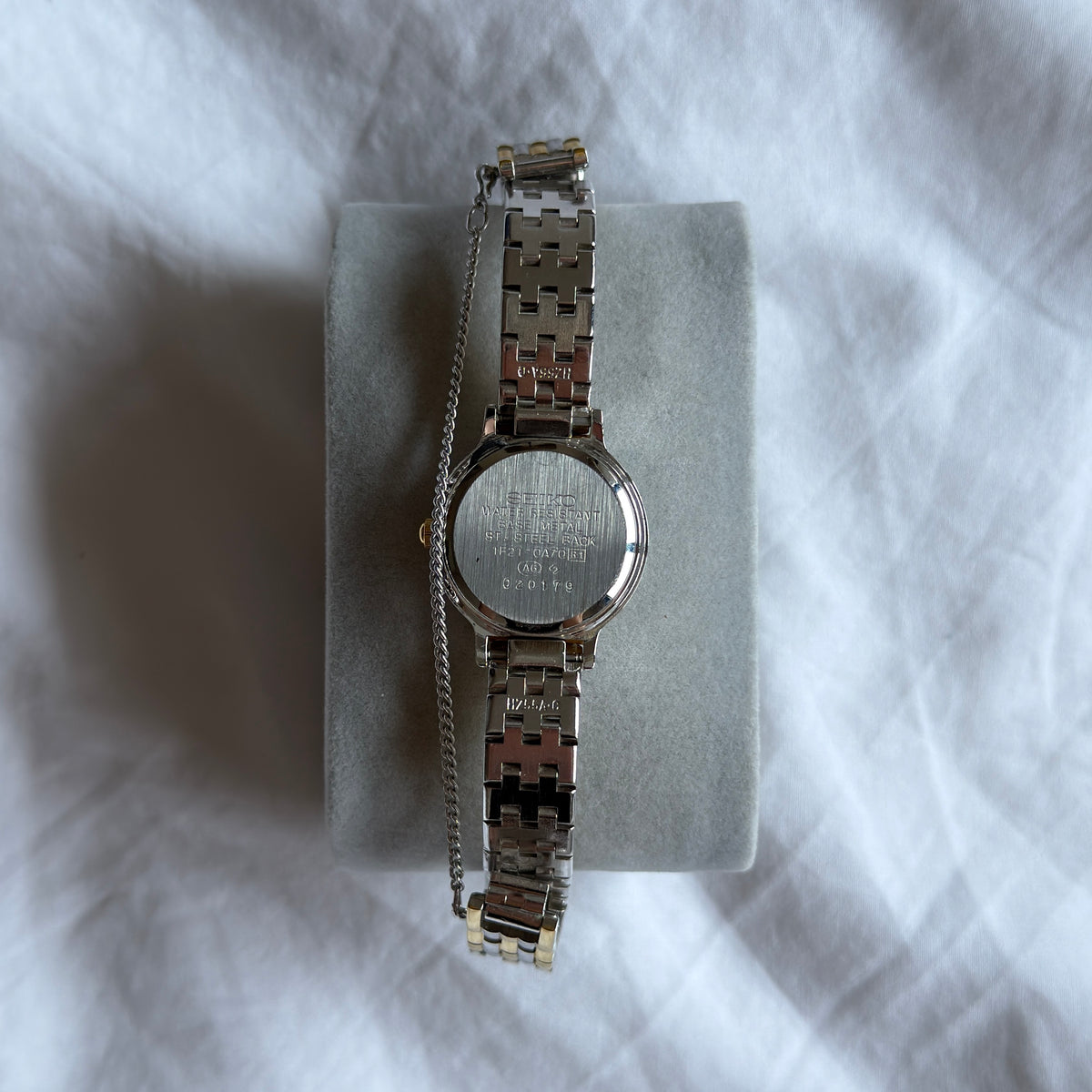 90s Seiko Creo Duotone Round Watch