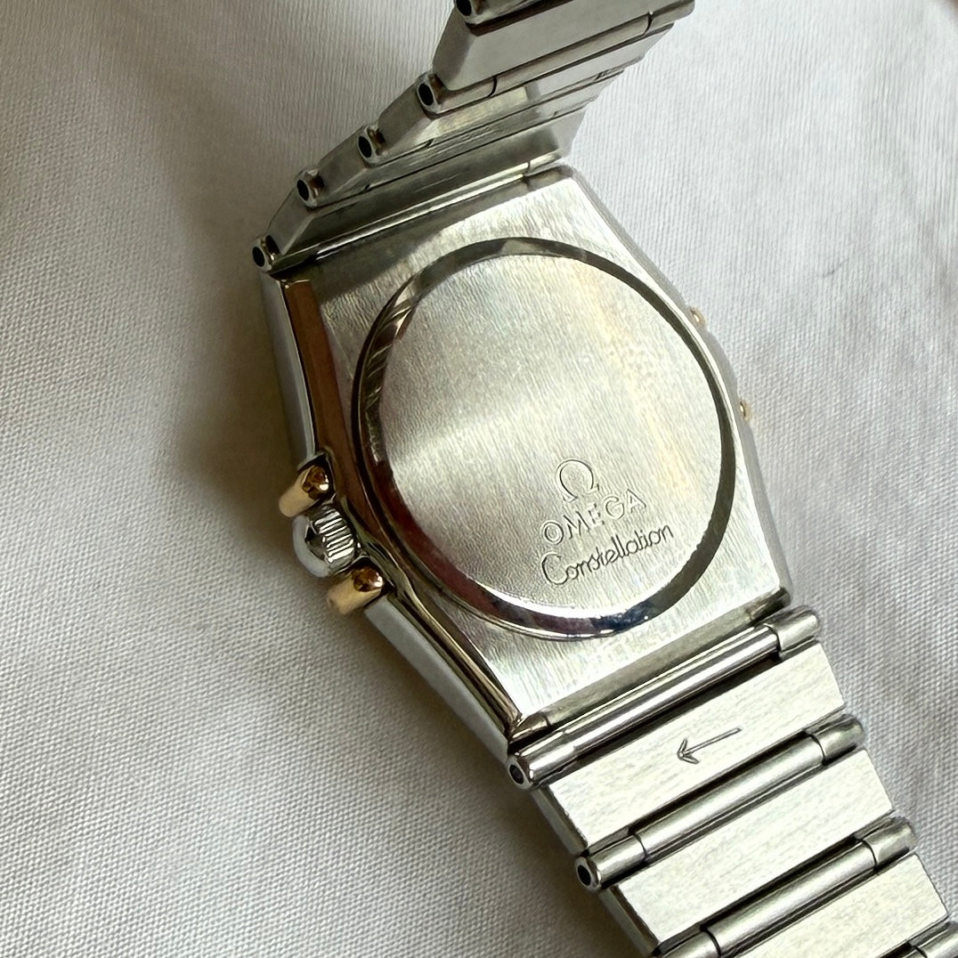 1987 Omega Constellation Duotone Round Watch