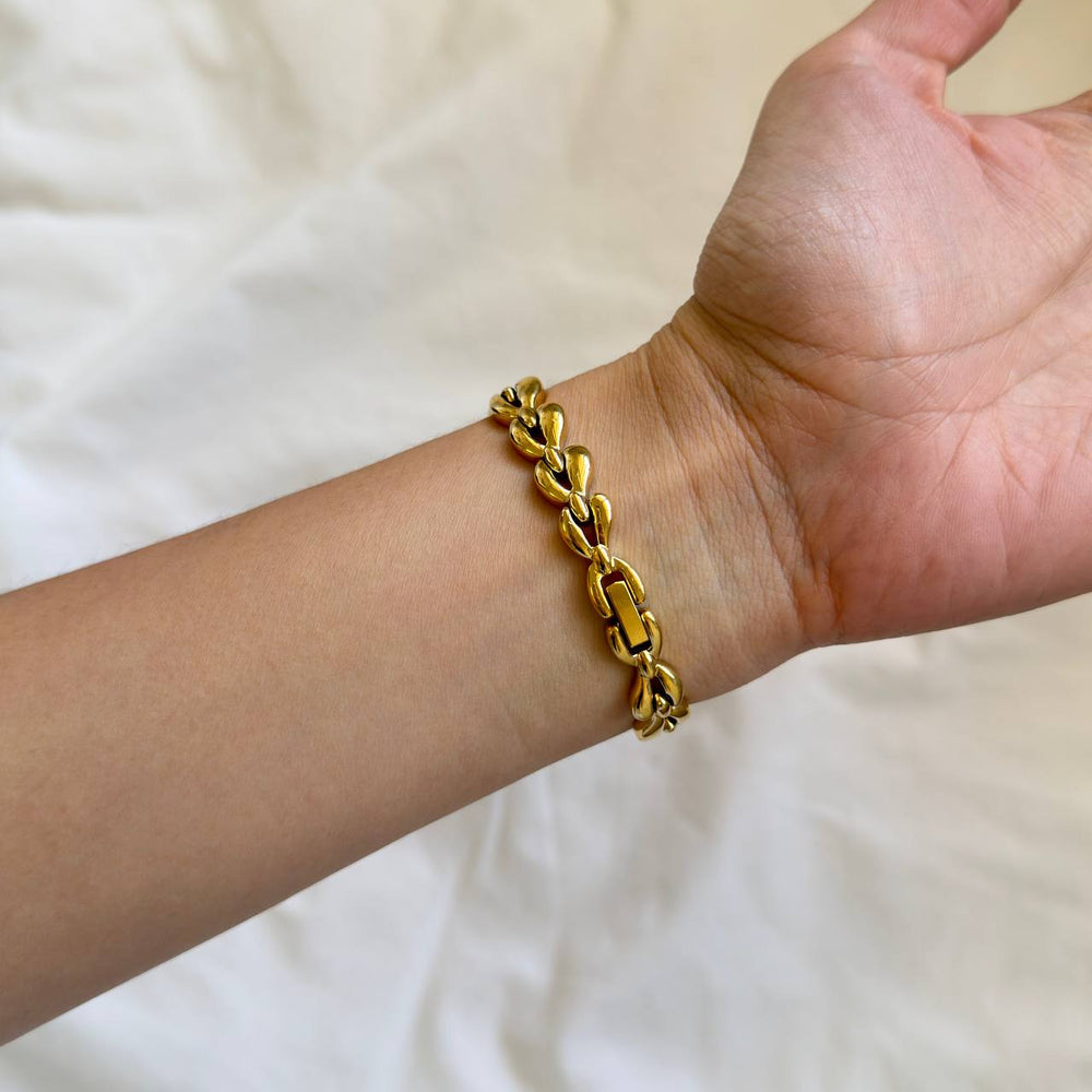 90s Seiko Gold Lucent Watch