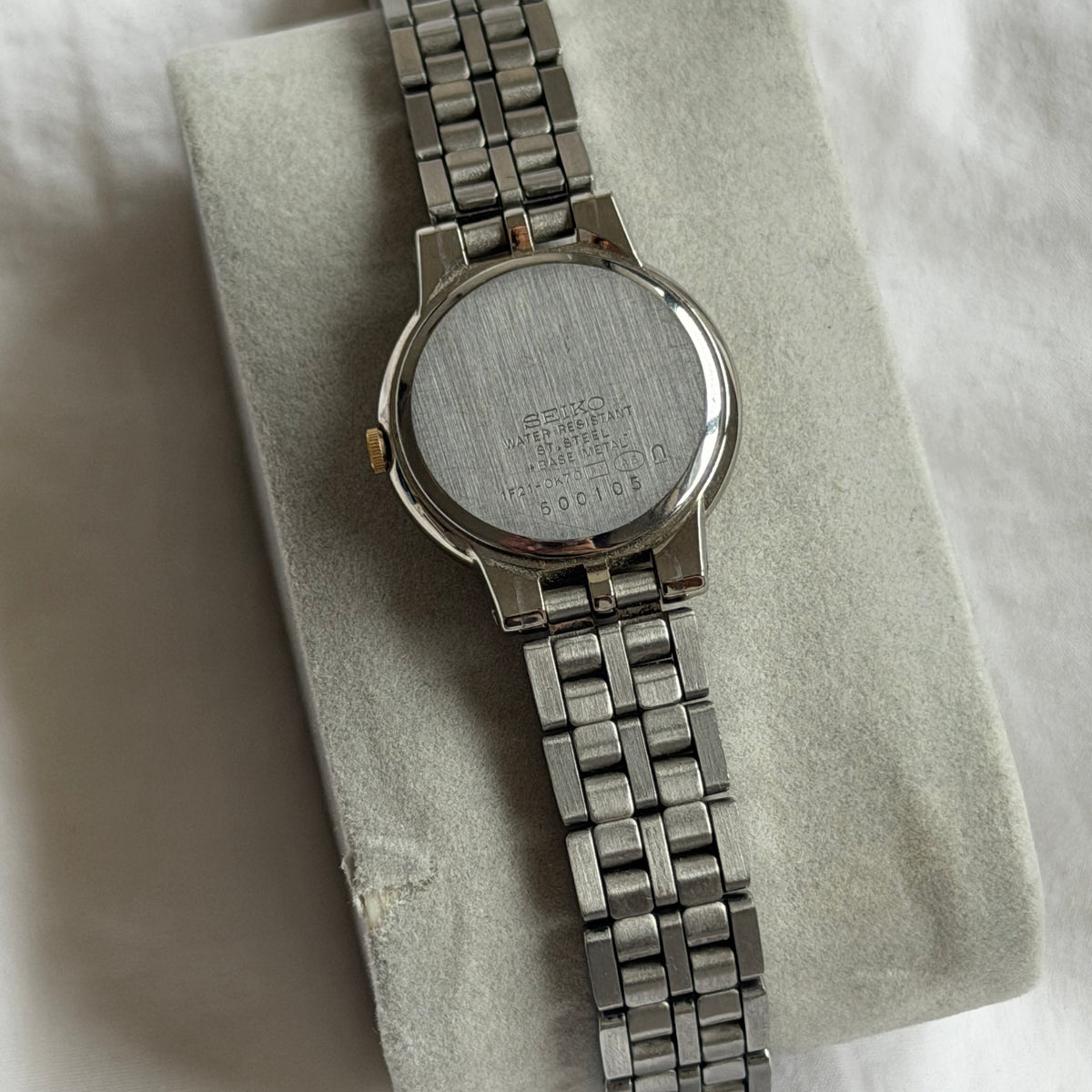 90s Seiko Lucent Duotone Round Watch
