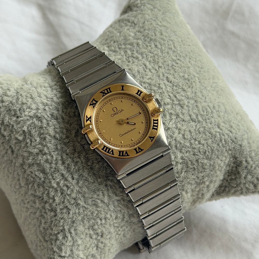 1987 Omega Constellation Duotone Round Watch