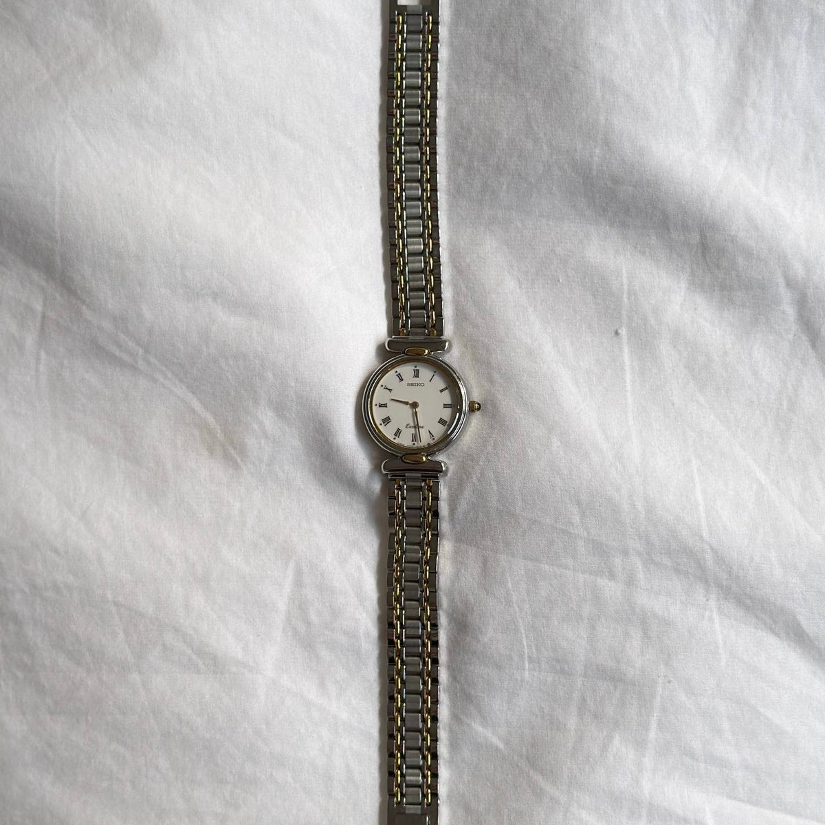 90s Seiko Duotone Exceline Watch