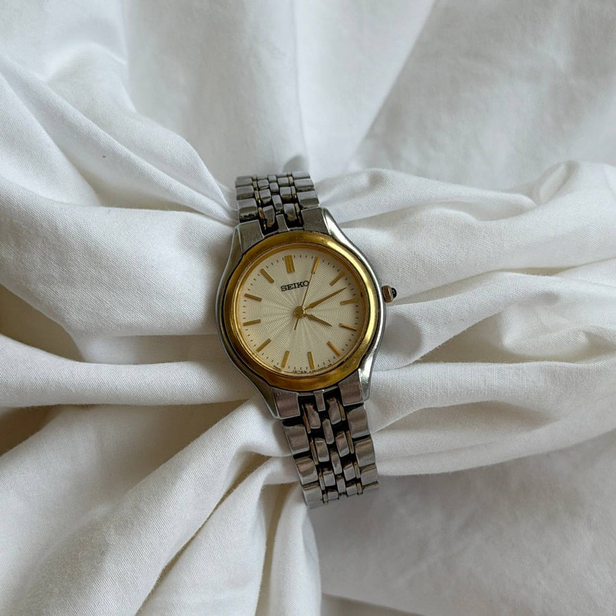 Seiko Duotone Round Watch