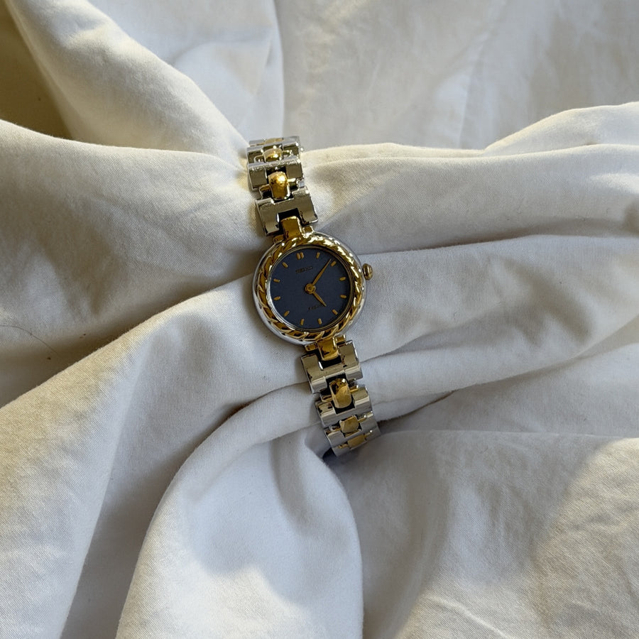 90s Seiko Periwinkle MOP Tisse Watch