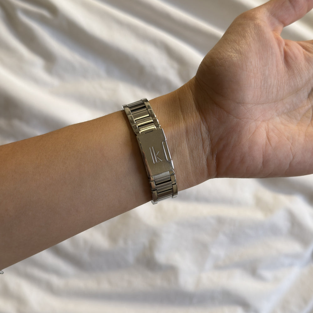 00s Seiko Lukia Silver Round Watch