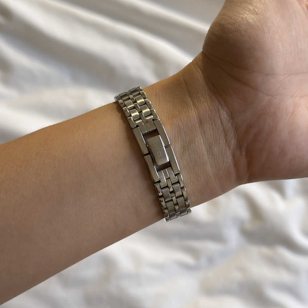 90s Seiko Silver Lucent Watch