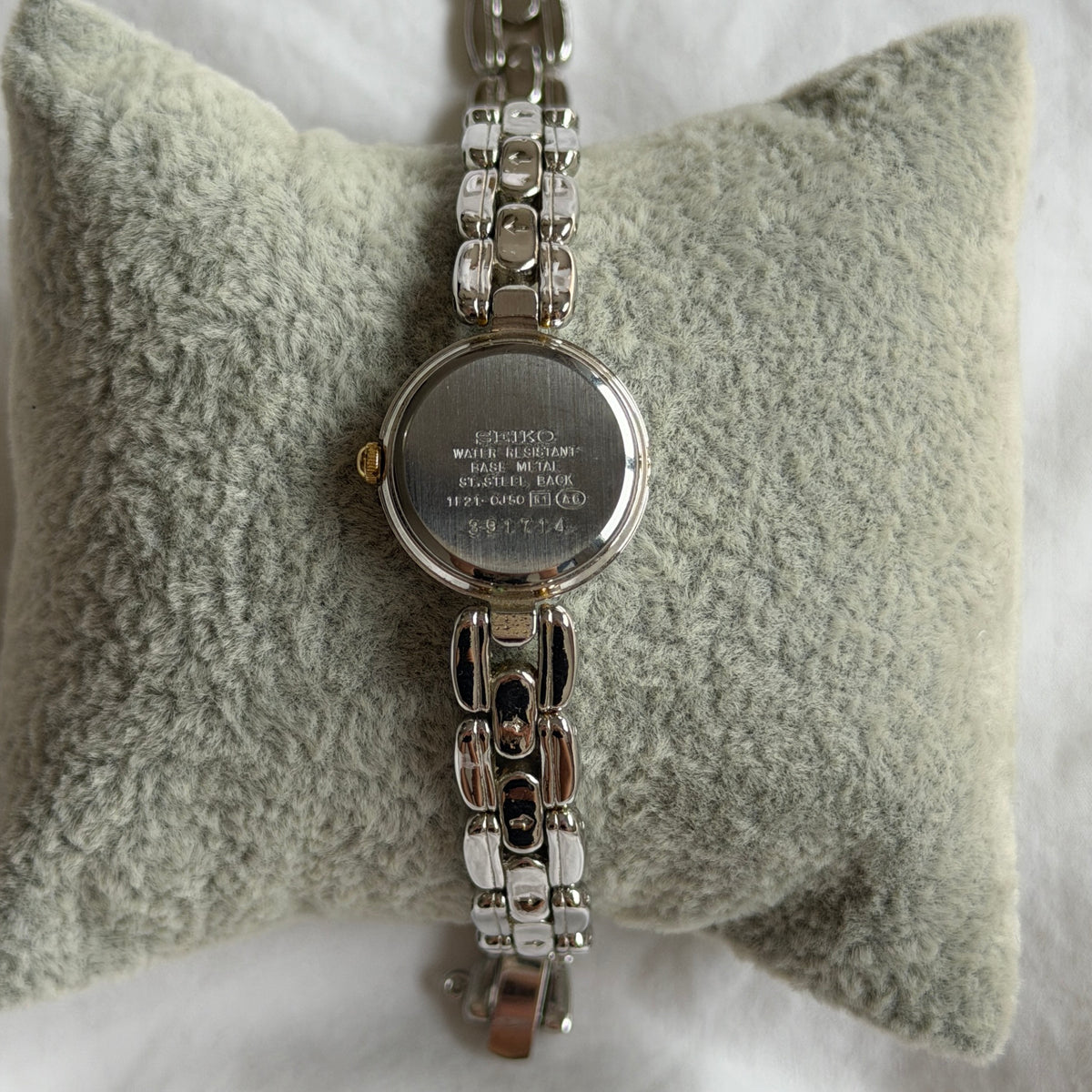 90s Seiko Tisse Duotone Round Watch