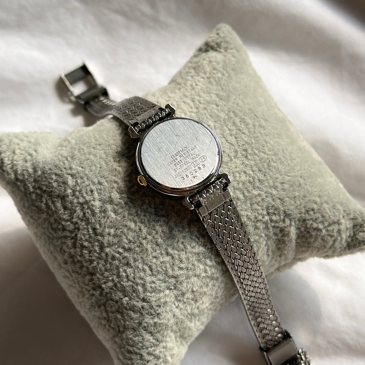90s Seiko Duotone Round Watch