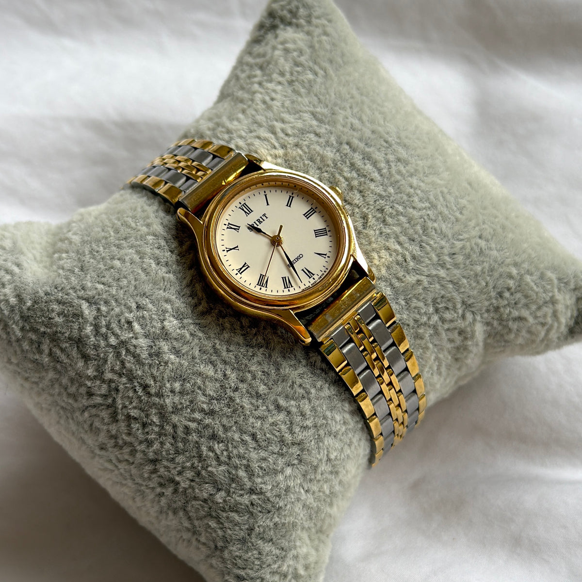 90s Seiko Spirit Duotone Roman Numeral Watch