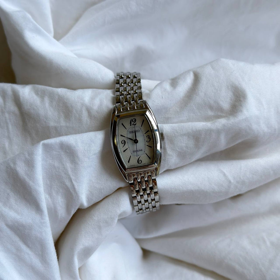Seiko Exceline Tonneau Watch