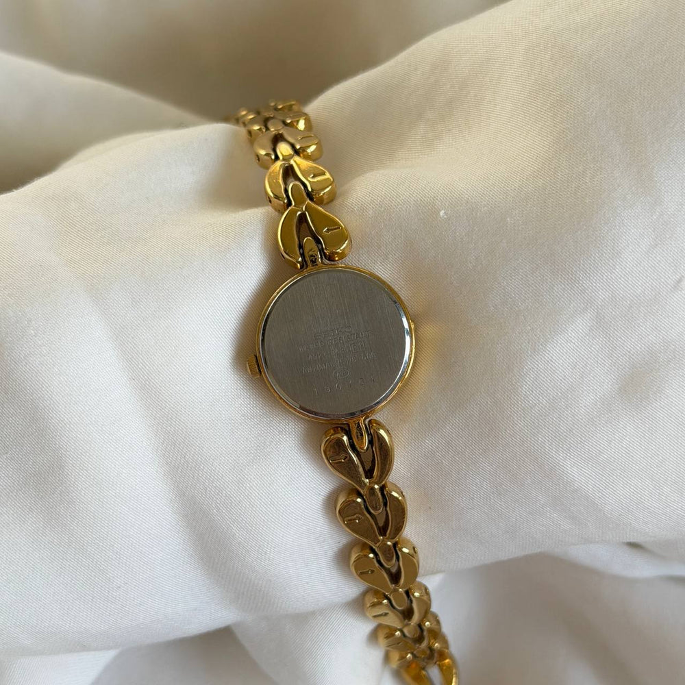 90s Seiko Gold Lucent Watch