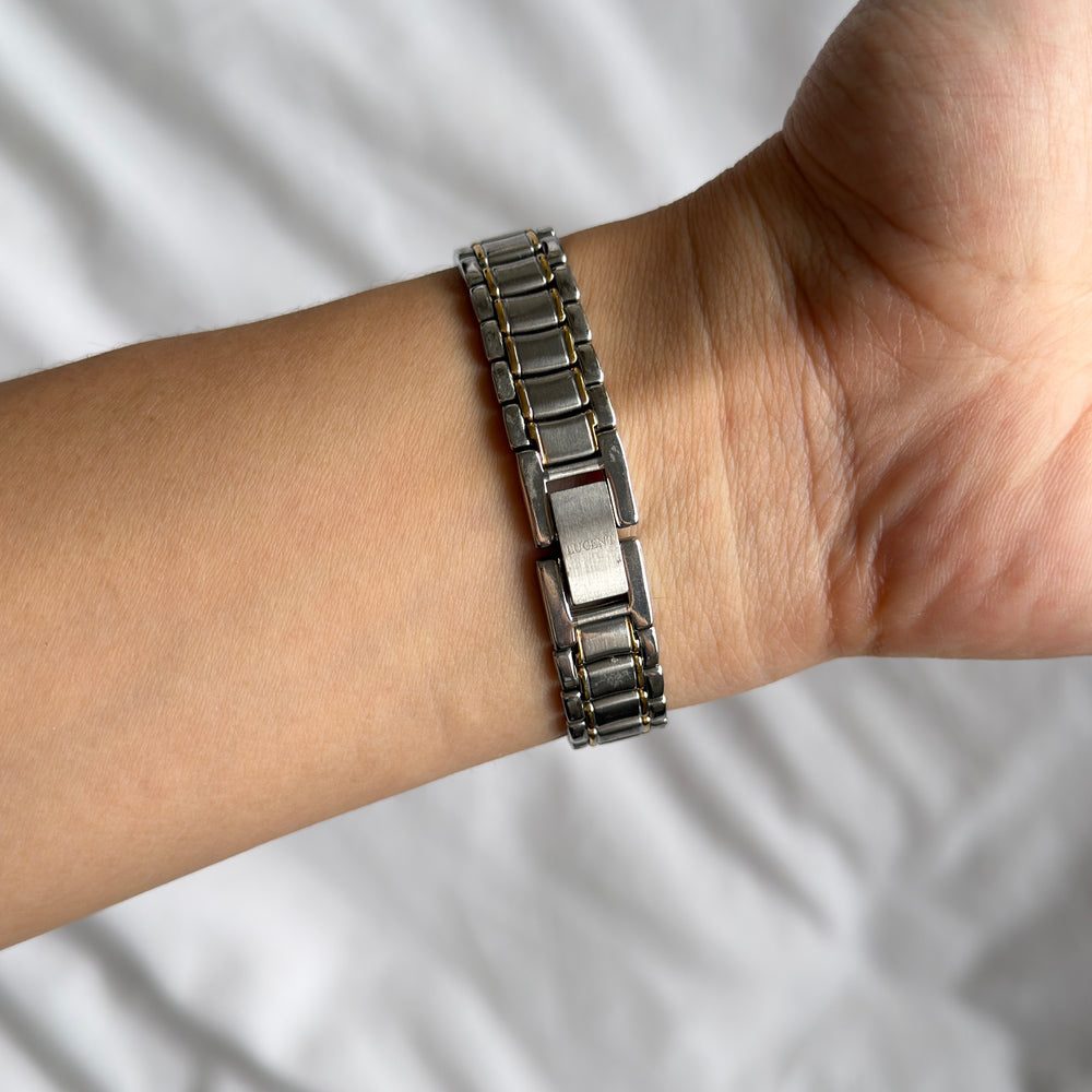 90s Seiko Lucent Duotone Round Watch