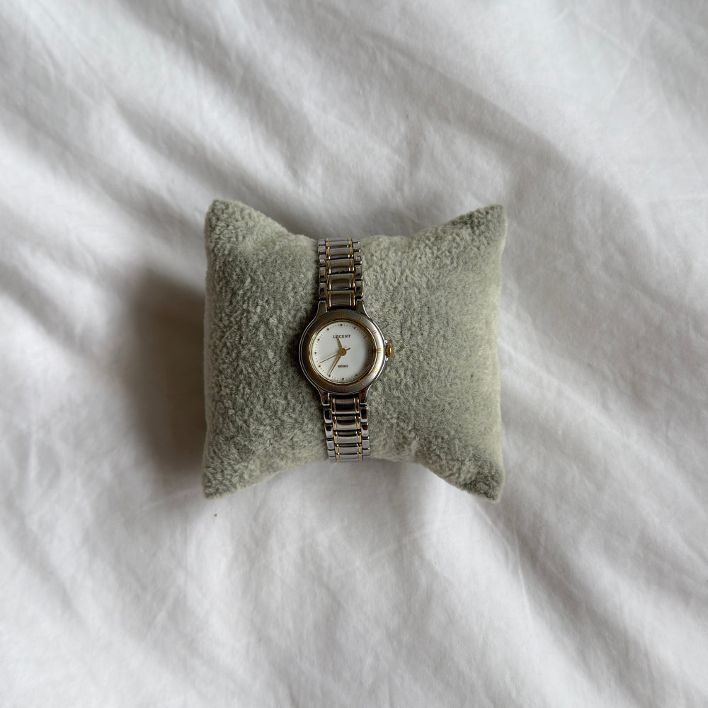 90s Seiko Lucent Duotone Round Watch