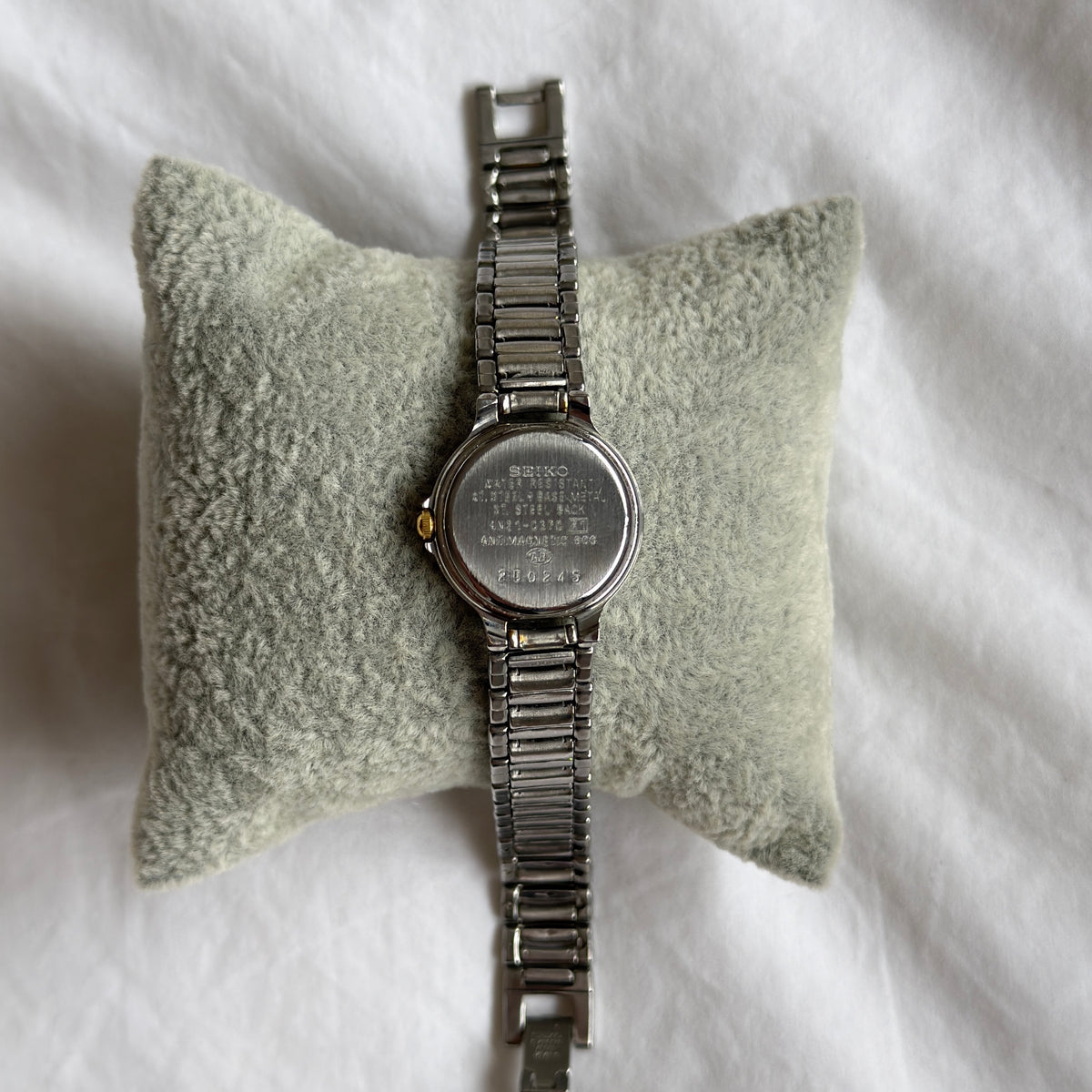 90s Seiko Lucent Duotone Round Watch