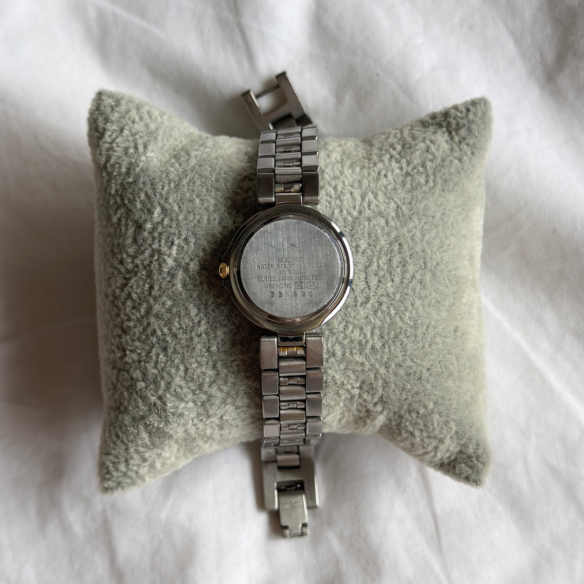 90s Seiko Lucent Duotone Round Watch