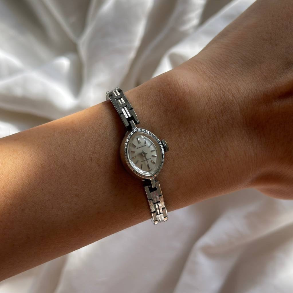 70s Seiko Silver Solar Watch