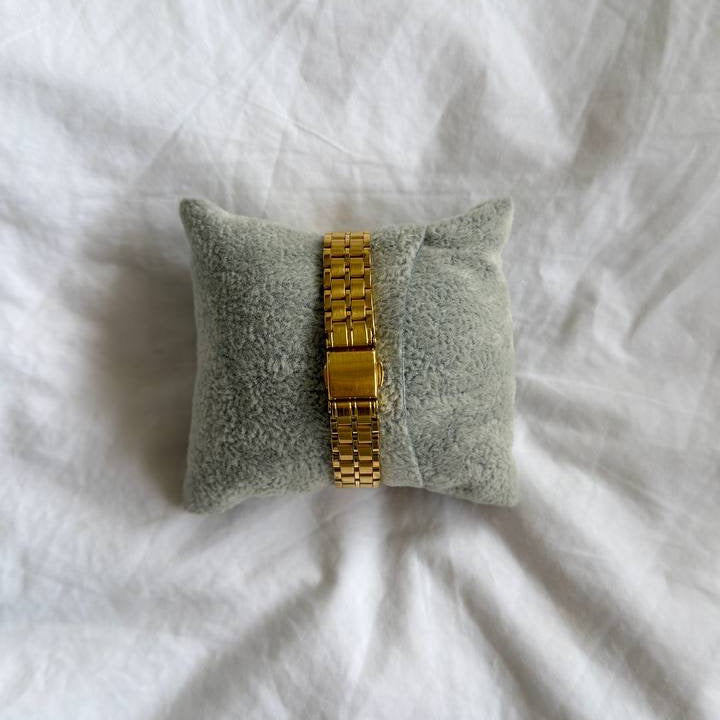 90s Seiko Champagne Gold Watch
